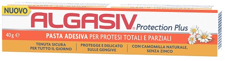 ALGASIV PASTA ADESIVA PROTECTION PLUS 40 G - Farmafamily.it