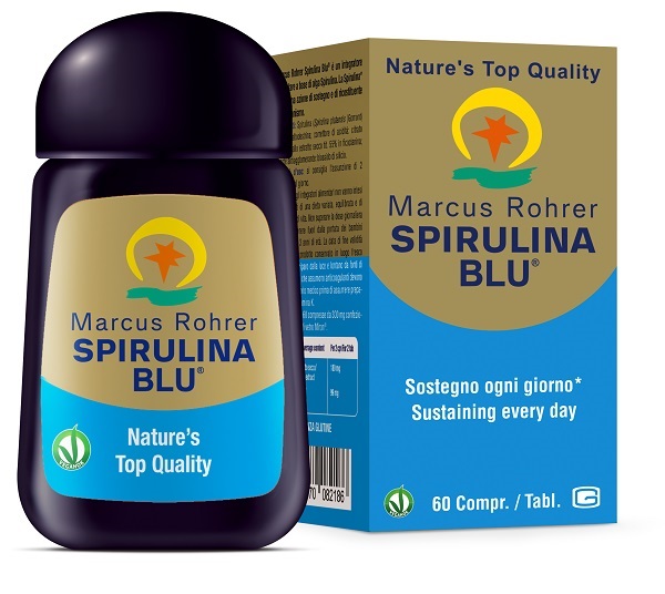 MARCUS ROHRER SPIRULINA BLU 60 COMPRESSE - Farmafamily.it