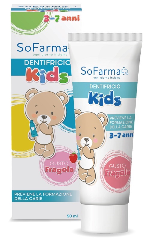 DENTIFRICIO KIDS 50 ML SOFARMAPIU' - Farmafamily.it