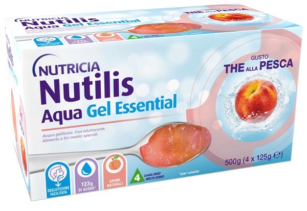 NUTILIS AQUA GEL PESCA 4 PEZZI DA 125 G - Farmafamily.it