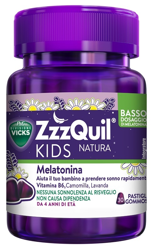 VICKS ZZZQUIL KIDS NATURA 30 PASTIGLIE GOMMOSE - Farmafamily.it