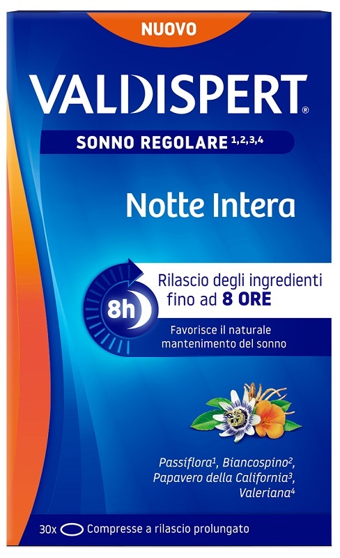VALDISPERT NOTTE INTERA 30 COMPRESSE - Farmafamily.it