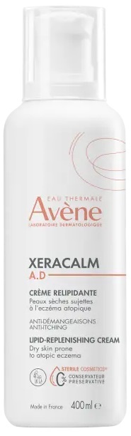 EAU THERMALE AVENE XERACALM AD CREMA LIPORESTITUTIVA 400 ML NUOVA FORMULAZIONE - Farmafamily.it