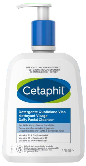 CETAPHIL DETERGENTE QUOTIDIANO VISO 470 ML - Farmafamily.it