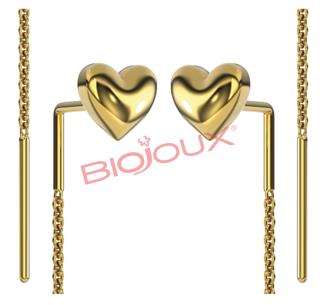 BJT329 ORECCHINI GRACE GOLD PLATED - Farmafamily.it
