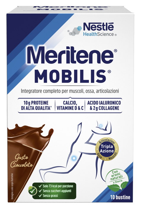 MERITENE MOBILIS CHOCOLATE 8 10 BUSTINE - Farmafamily.it