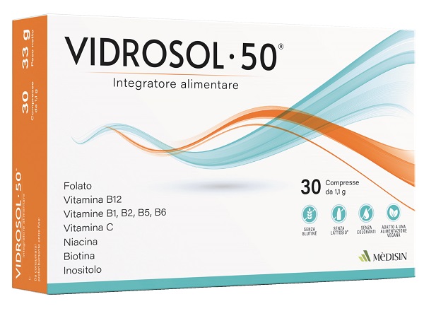 VIDROSOL 50 30 COMPRESSE - Farmafamily.it