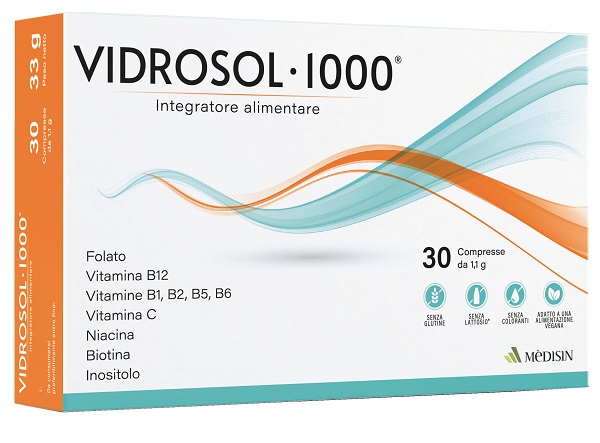 VIDROSOL 1000 30 COMPRESSE - Farmafamily.it