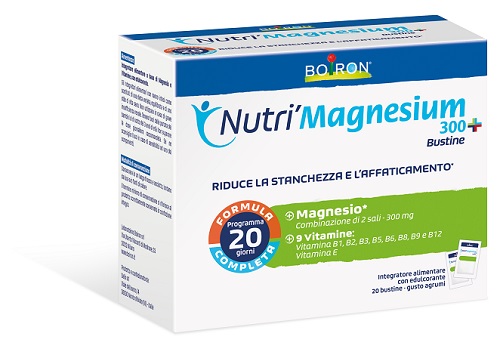 NUTRI'MAGNESIUM 300+ 20 BUSTINE - Farmafamily.it