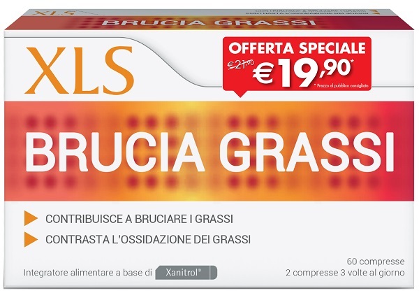 XLS BRUCIA GRASSI 60 COMPRESSE TAGLIO PREZZO - Farmafamily.it