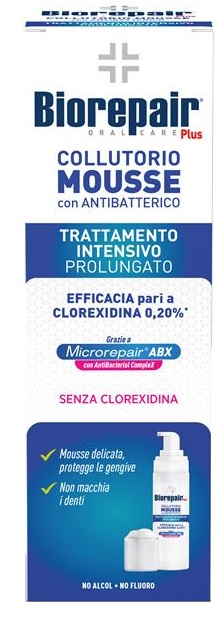 BIOREPAIR PLUS COLLUTORIO MOUSSE ANTIBATTERICO 200 ML - Farmafamily.it