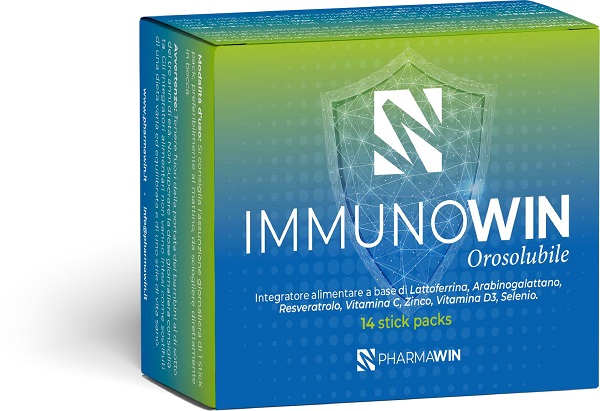 IMMUNOWIN 14 STICK PACKS DA 1,5 G SENZA GLUTINE SENZA LATTOSIO - Farmafamily.it