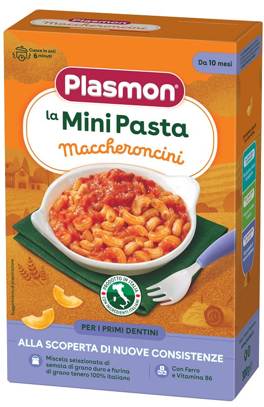 PLASMON PASTA MACCHERONCINI 300 G - Farmafamily.it