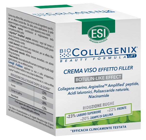 ESI BIOCOLLAGENIX CREMA VISO EFFETTO FILLER 50 ML - Farmafamily.it