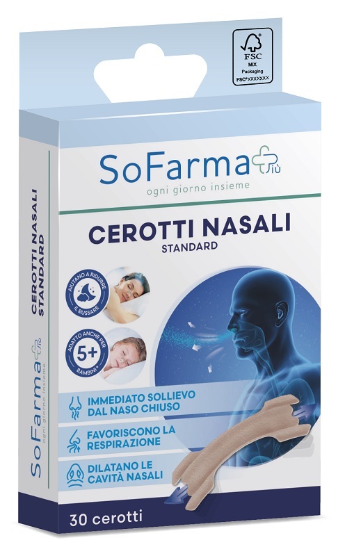 CEROTTO NASALE CLASSICO 30 PEZZI SOFARMAPIU' - Farmafamily.it