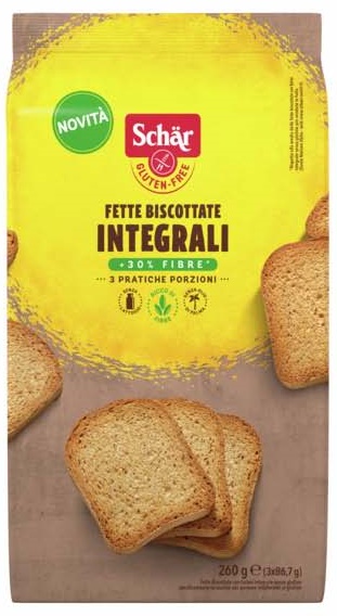 SCHAR FETTE BISCOTTATE INTEGRALI 260 G - Farmafamily.it