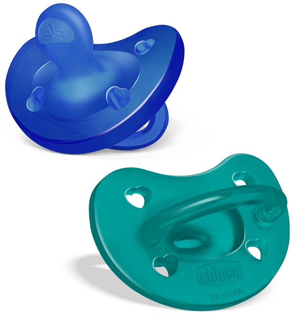 CHICCO GOMMOTTO SILICONE AZZURRO 6-16 MESI 2 PEZZI - Farmafamily.it