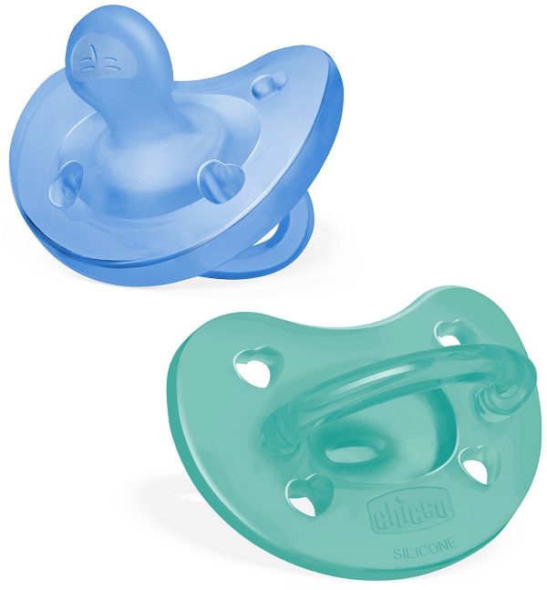 CHICCO GOMMOTTO SILICONE AZZURRO 16-36 MESI 2 PEZZI - Farmafamily.it