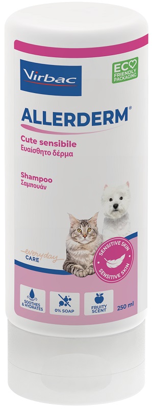 ALLERDERM SHAMPOO CUTE SENSIBILE 250 ML - Farmafamily.it