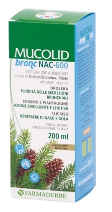 MUCOLID BRONC NAC 600 200 ML - Farmafamily.it