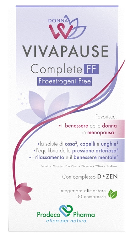 DONNAW VIVAPAUSE COMPLETE FF 30 COMPRESSE - Farmafamily.it