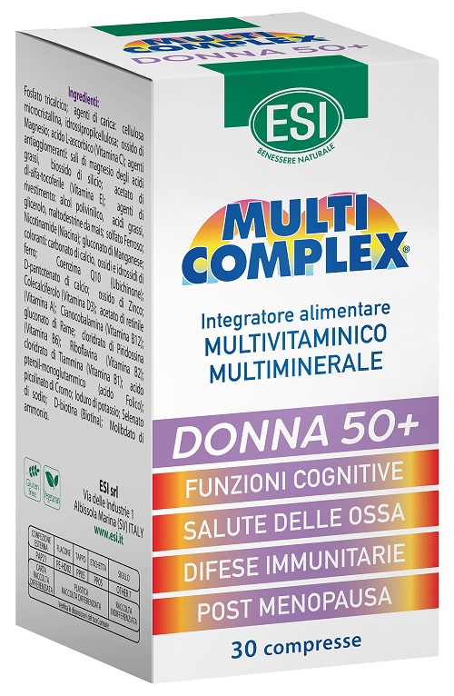 ESI MULTICOMPLEX DONNA 50+ 30 COMPRESSE - Farmafamily.it