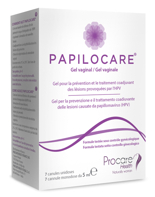 PAPILOCARE GEL VAGINALE 7 CANNULE MONODOSE X 5 ML - Farmafamily.it