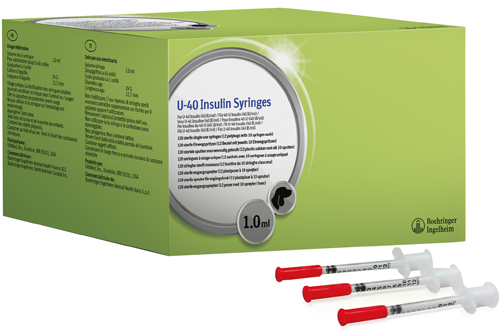 PROZINC SIRINGA INSULINA U-40 USO VETERINARIO 1 ML 12 BUSTE DA 10 SIRIGHNE - Farmafamily.it
