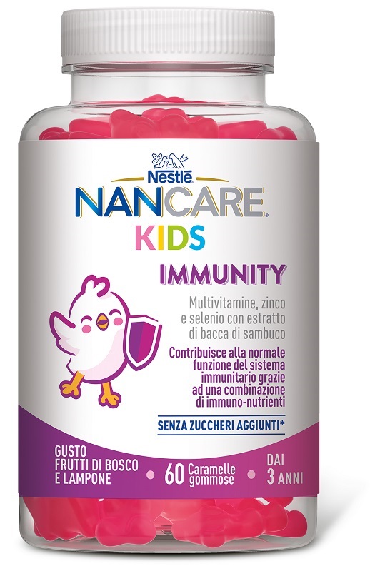 NANCARE KIDS IMMUNITY 60 GUMMIES - Farmafamily.it