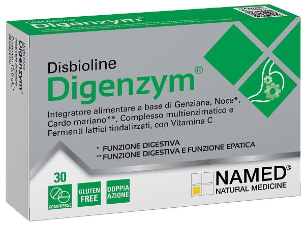 DISBIOLINE DIGENZYM AB 30 COMPRESSE - Farmafamily.it