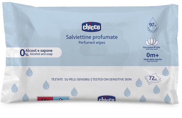 CHICCO SALVIETTE 72 PEZZI NO PLAQUE - Farmafamily.it