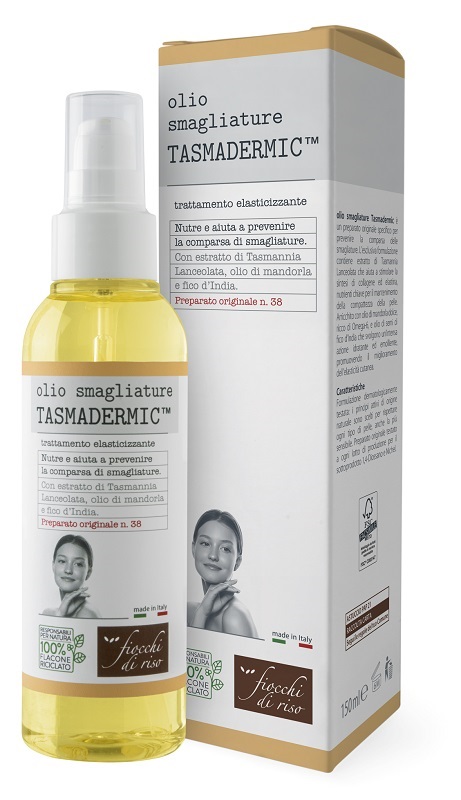 FIOCCHI DI RISO OLIO SMAGLIATURE TASMADERMIC 150 ML - Farmafamily.it