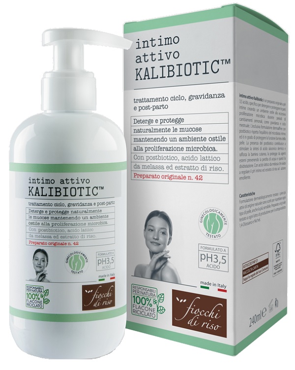 FIOCCHI DI RISO INTIMO ATTIVO KALIBIOTIC PH3.5 240 ML - Farmafamily.it