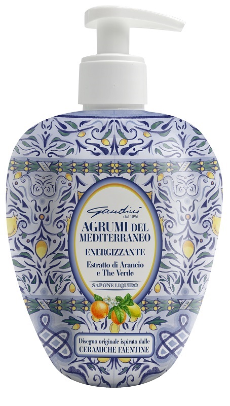 GANDINI SAPONE LIQUIDO FAENZA AGRUMI 500 ML - Farmafamily.it