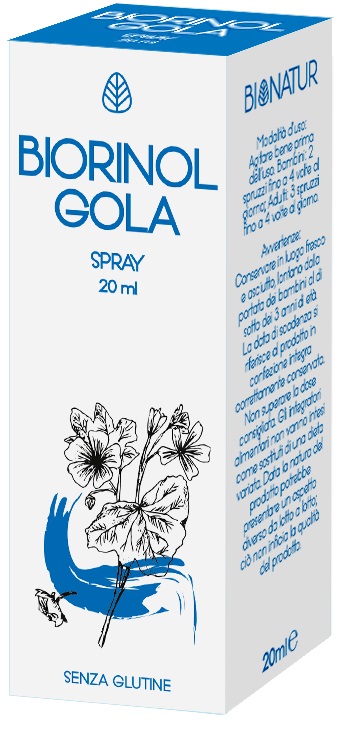 BIORINOL GOLA SPRAY 20 ML - Farmafamily.it