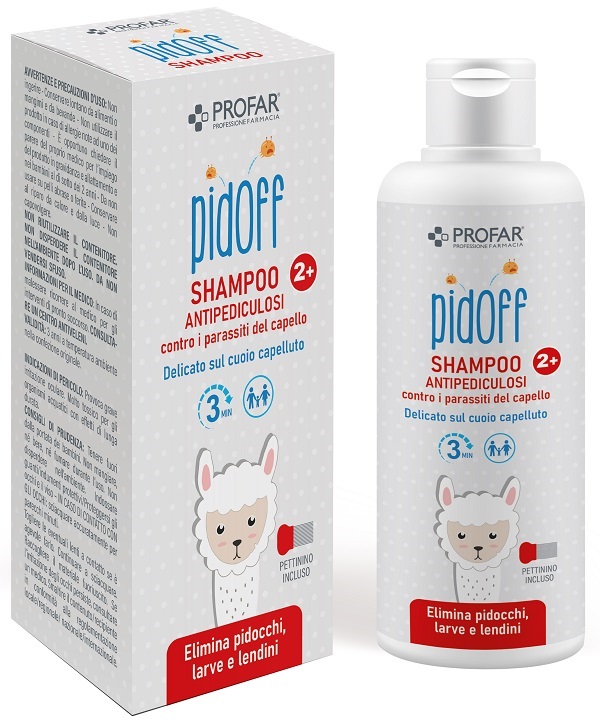 PROFAR PIDOFF SHAMPOO ANTIPEDICULOSI 150 ML - Farmafamily.it