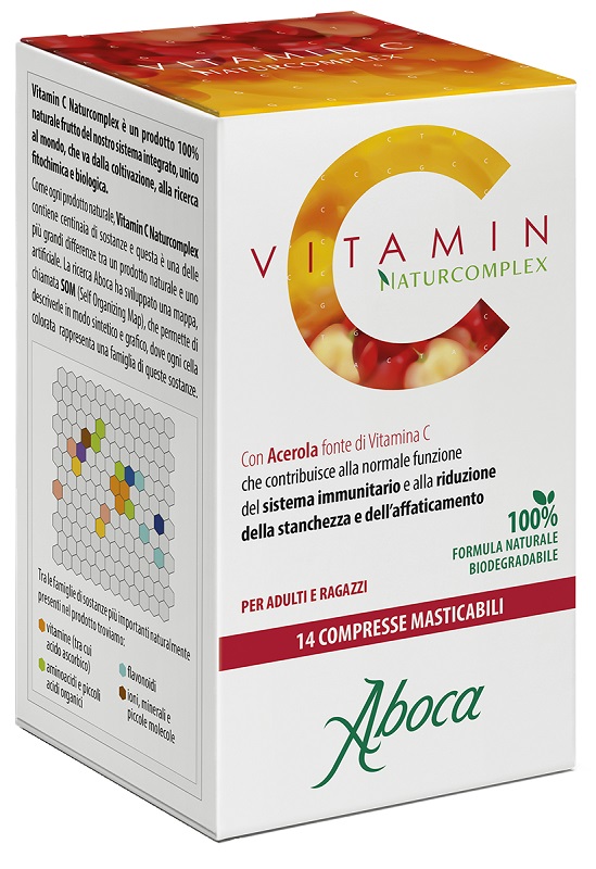 VITAMIN C NATURCOMPLEX 14 COMPRESSE - Farmafamily.it