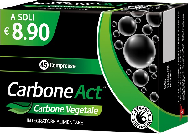 CARBONE ACT 45 COMPRESSE - Farmafamily.it