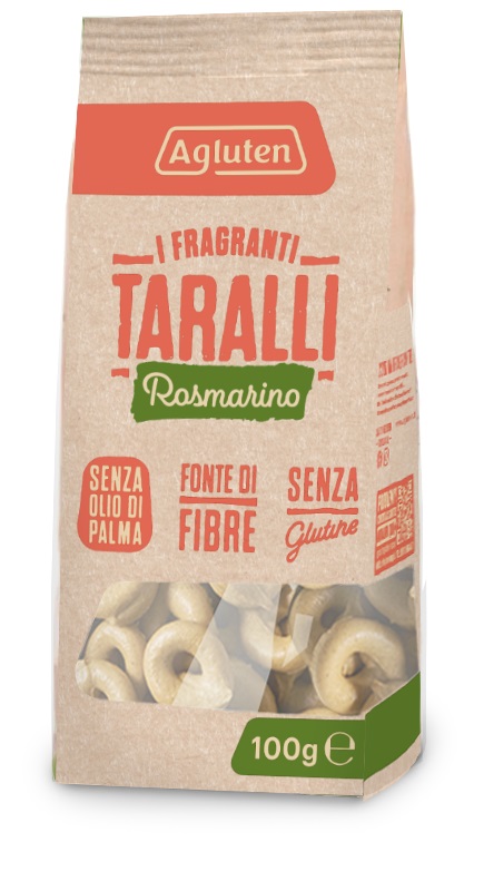 AGLUTEN TARALLI ROSMARINO 100 G - Farmafamily.it
