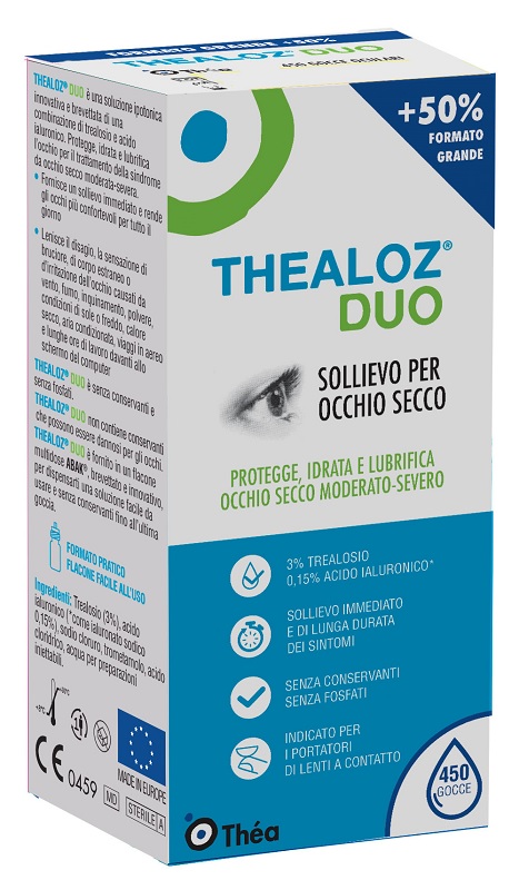 SOLUZIONE OFTALMICA THEALOZ DUO 15 ML - Farmafamily.it
