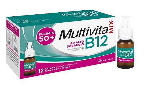 MULTIVITAMIX B12 12 FLACONCINI - Farmafamily.it