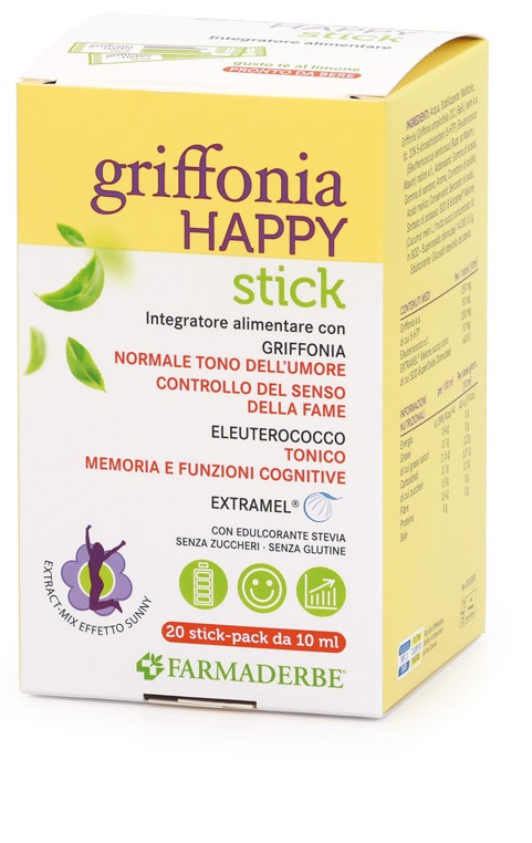 GRIFFONIA HAPPY 20 STICK 10 ML - Farmafamily.it