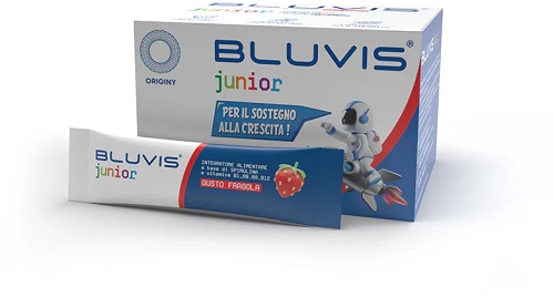 BLUVIS JUNIOR FRAGOLA 20 STICK - Farmafamily.it