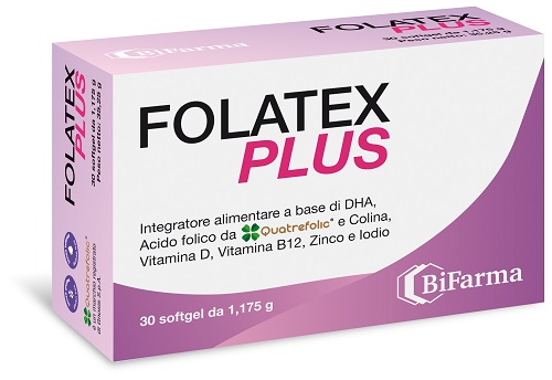FOLATEX PLUS 30 SOFTGEL - Farmafamily.it