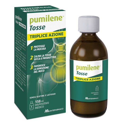 PUMILENE TOSSE SCIROPPO 158 ML - Farmafamily.it