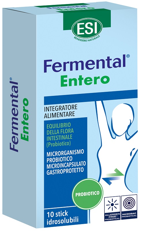 ESI FERMENTAL ENTERO 10 STICK IDROSOLUBILI - Farmafamily.it