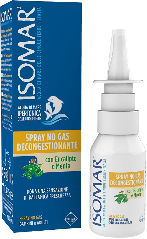 SPRAY NO GAS DECONGESTIONANTE ISOMAR 30 ML - Farmafamily.it