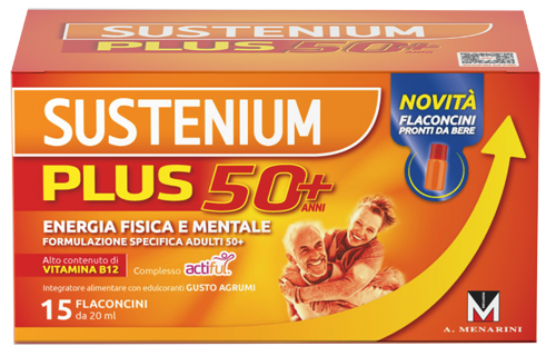 SUSTENIUM PLUS 50+ 15 FLACONCINI - Farmafamily.it