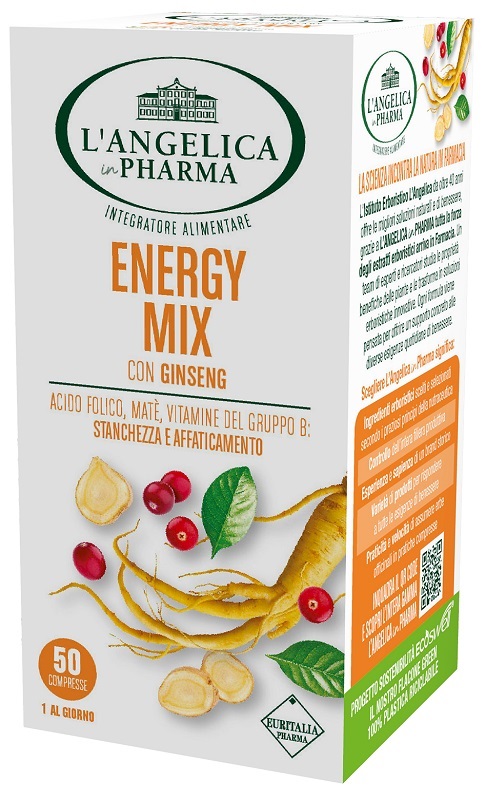 L'ANGELICA ENERGY MIX 50 COMPRESSE - Farmafamily.it