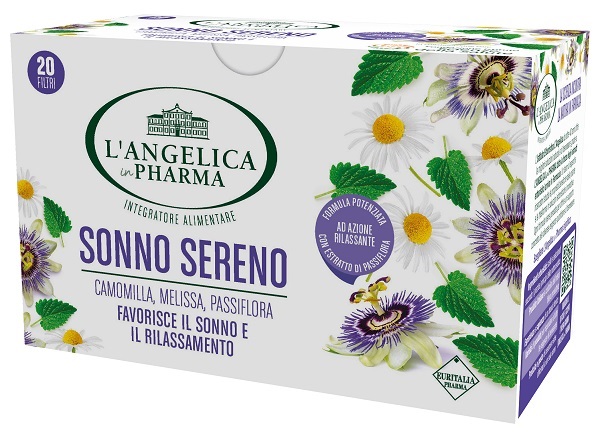 L'ANGELICA TISANA SONNO SERENO 20 FILTRI - Farmafamily.it